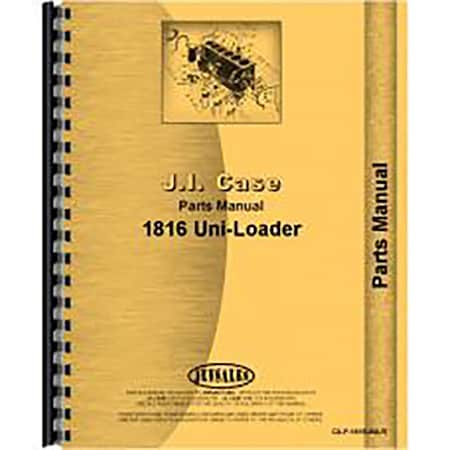 Aftermarket New Parts Manual Fits Case 1816 Uniloader RAP67270